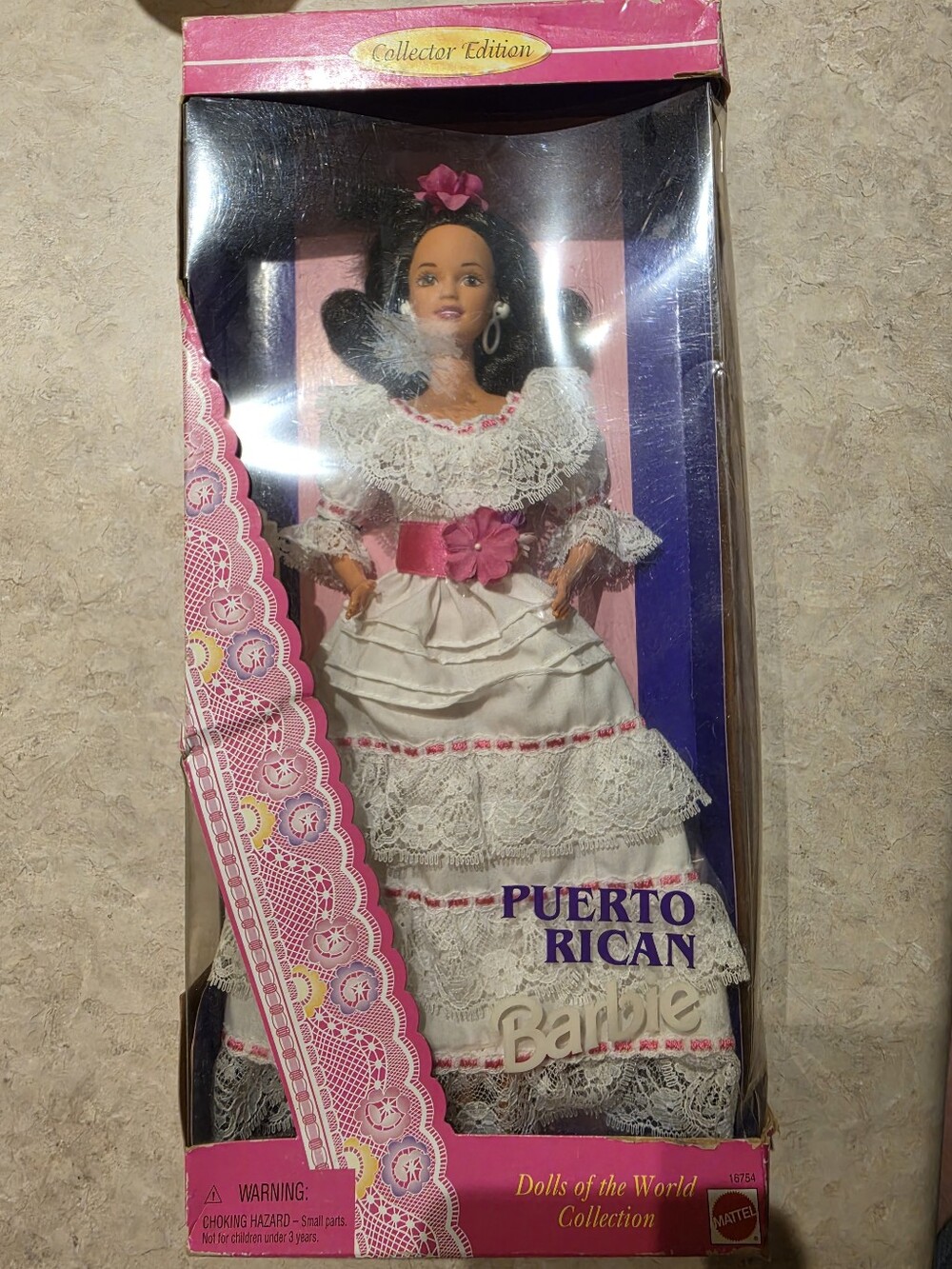 1996 Barbie Puerto Rican Dolls Of The World Collector Edition